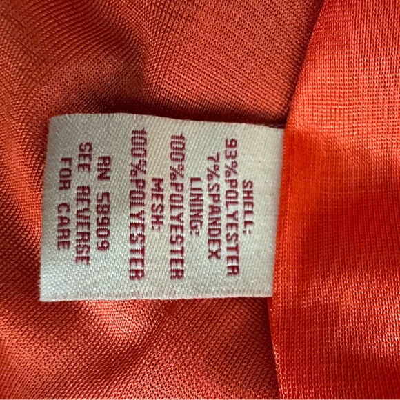 Reba Vibrant Orange and Purple Maxi Dress - Picture 5 of 5